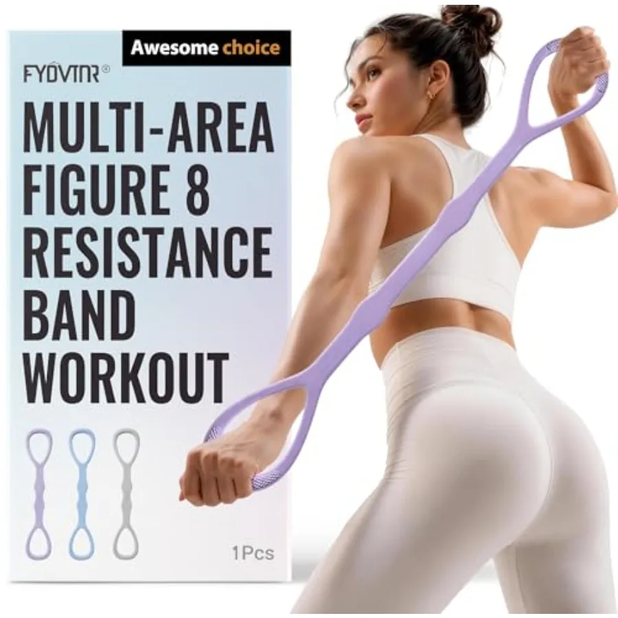 Upgraded Figure 8 Resistance Bands for Women, Resistance Bands for Arms and Full Body Workout, Stretch Resistance Band with Han
Upgraded Figure 8 Resistance Bands for Women, Resistance Bands for Arms and Full Body Workout, Stretch Resistance Band with Han