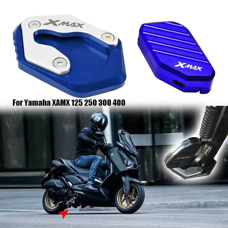 For YAMAHA XMAX300 XMAX250 XMAX125 NEW X-MAX Motorcycles Accessories Foot Side Stand Enlarger Plate Pad Kickstand Extension CNC
For YAMAHA XMAX300 XMAX250 XMAX125 NEW X-MAX Motorcycles Accessories Foot Side Stand Enlarger Plate Pad Kickstand Extension CNC