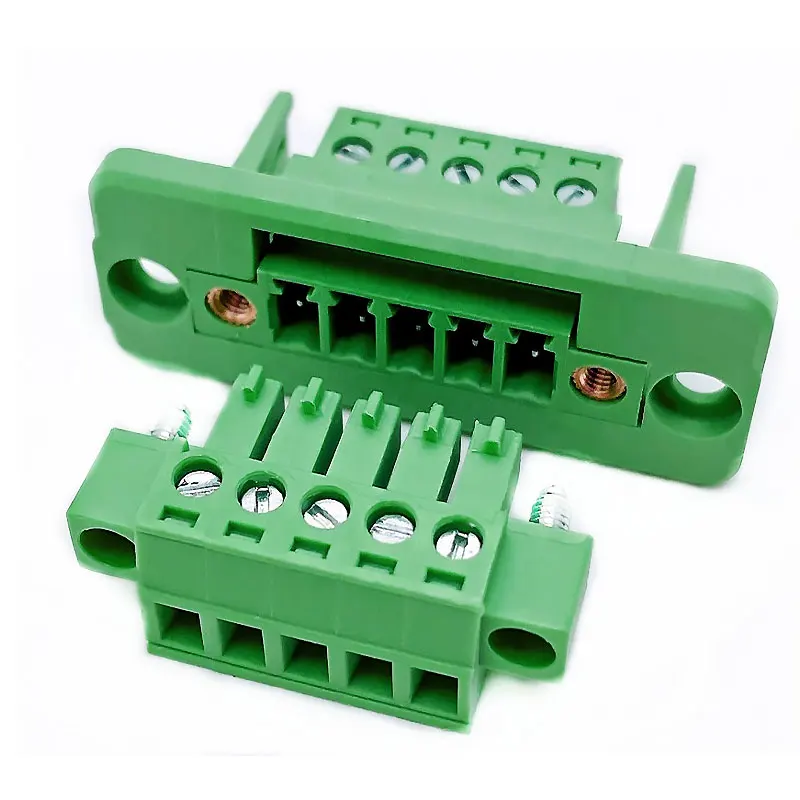 2P/3P/4P/5P/6P/8P/9P Pluggable Terminal Block Connector 15EDGKM 3.81mm Pitch
2P/3P/4P/5P/6P/8P/9P Pluggable Terminal Block Connector 15EDGKM 3.81mm Pitch