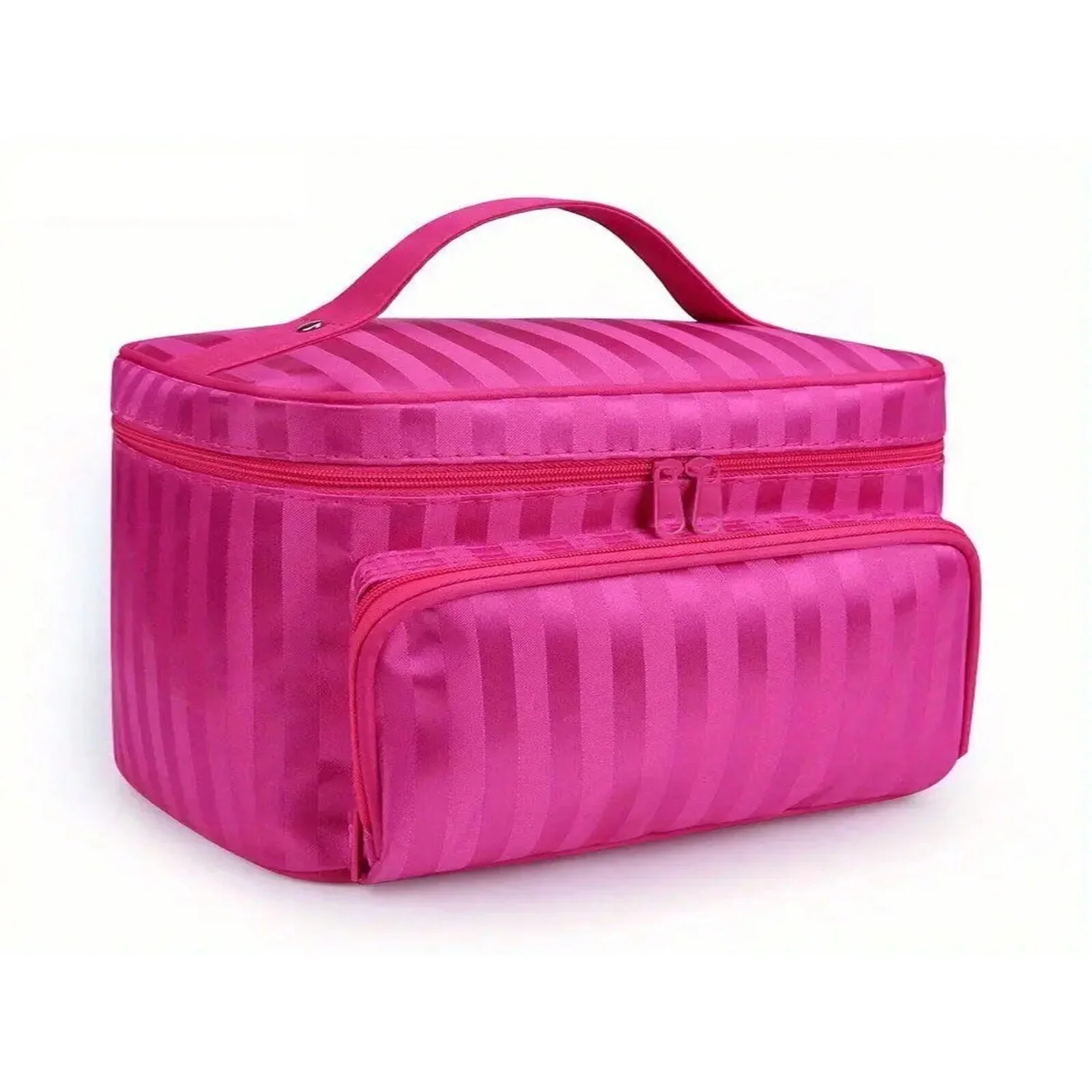 Large Capacity Makeup Bag, Multifunctional Zipper Toiletry Bag, Cosmetic Organizer Pouch, Travel Handheld Makeup Casemakeup Bag
Large Capacity Makeup Bag, Multifunctional Zipper Toiletry Bag, Cosmetic Organizer Pouch, Travel Handheld Makeup Casemakeup Bag