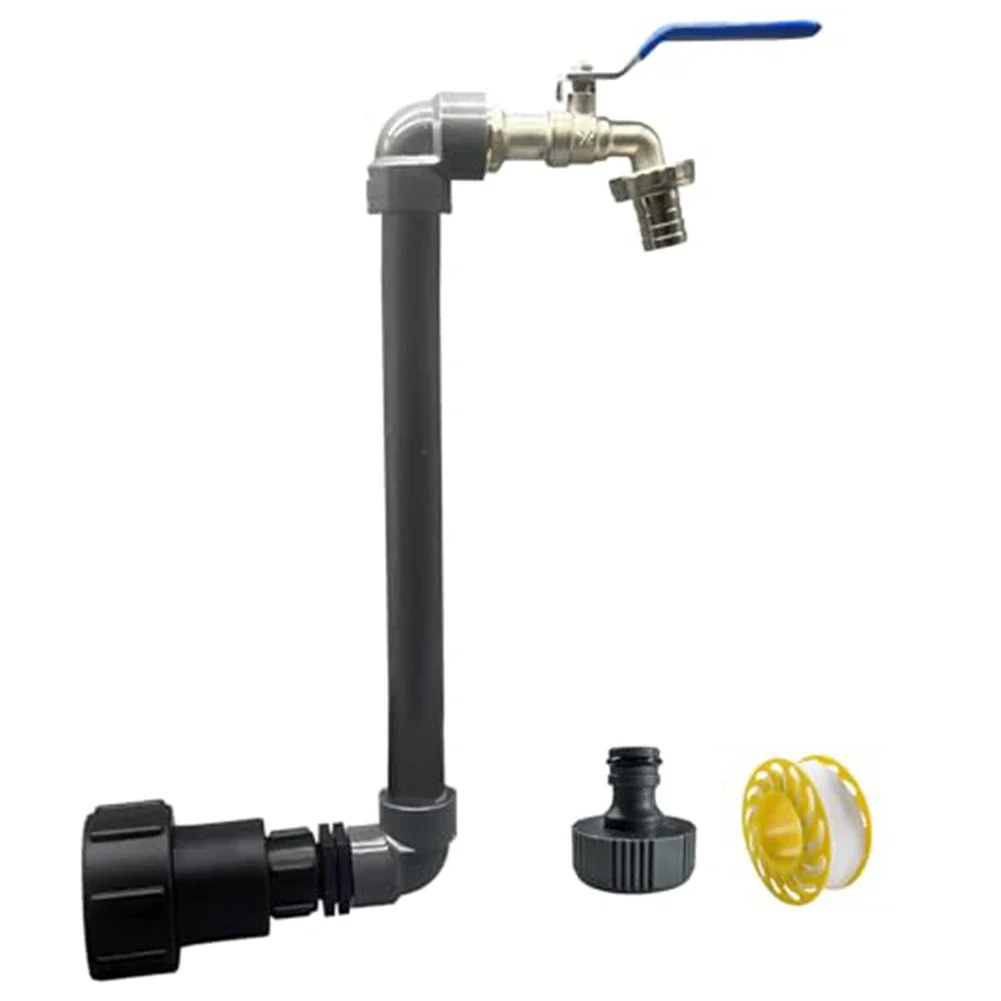 IBC Adapter Connection Kit 3/4 "Outlet Faucet For Tank Container Rainwater Tank IBC Adapter Irrigation Accessories
IBC Adapter Connection Kit 3/4 "Outlet Faucet For Tank Container Rainwater Tank IBC Adapter Irrigation Accessories