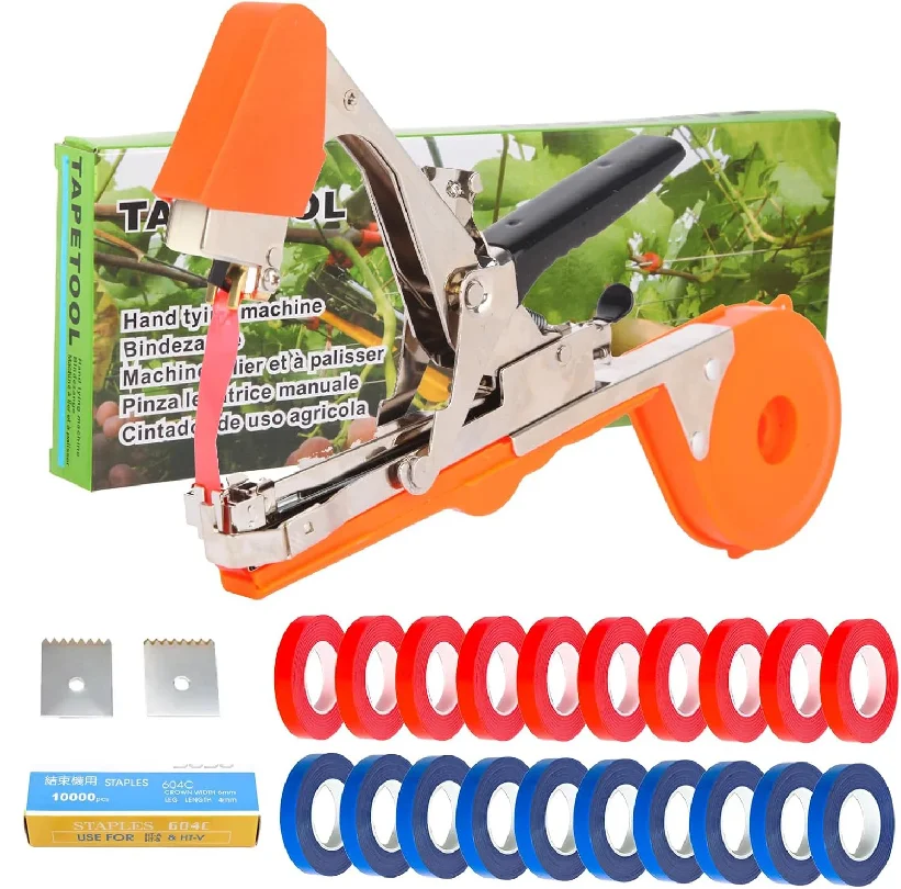 Plant Branch Hand Tying Binding Machine Garden Plants Tying Machine Minced Vegetable Tape Tool Tapener Garden Tools
Plant Branch Hand Tying Binding Machine Garden Plants Tying Machine Minced Vegetable Tape Tool Tapener Garden Tools
