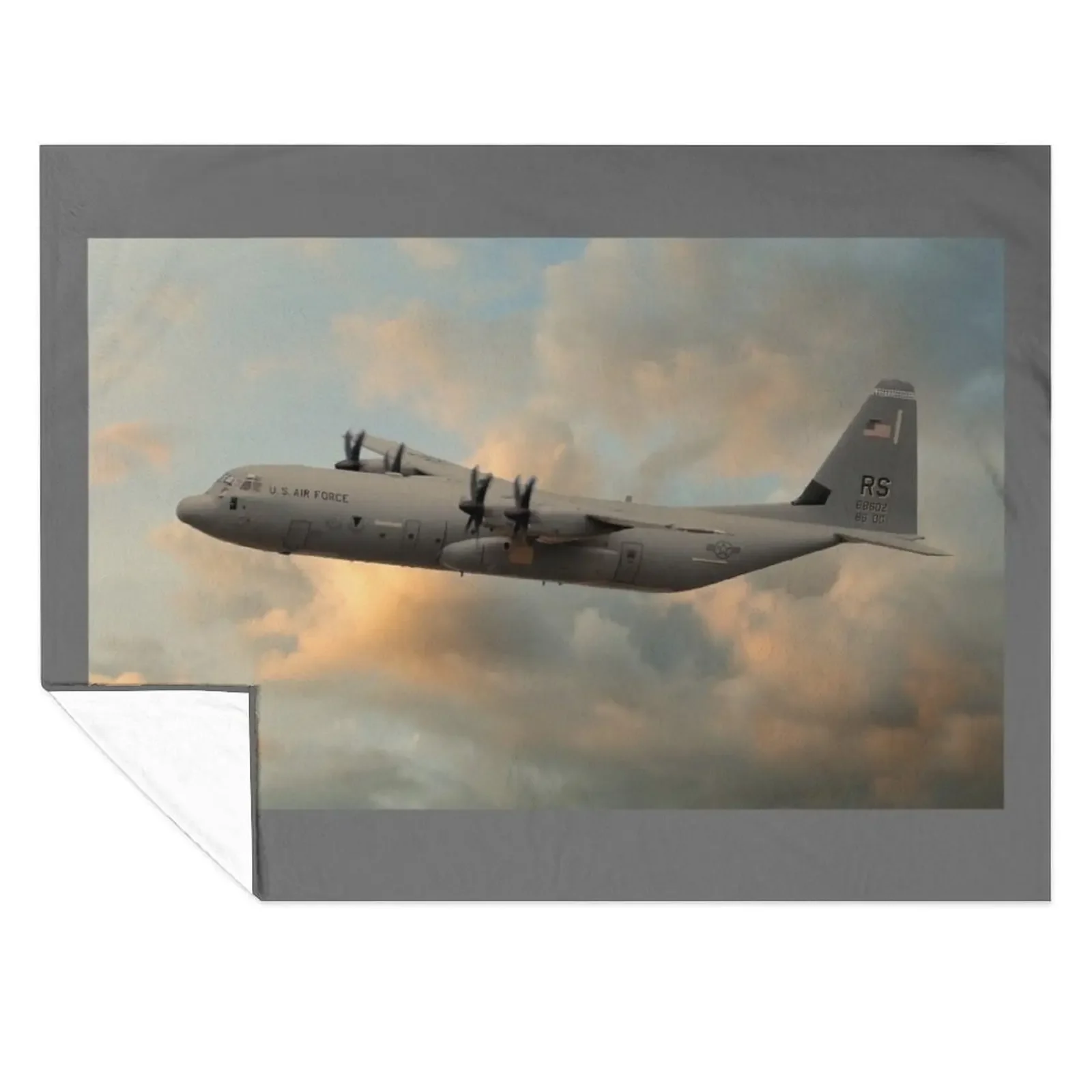 USAF C-130J-30 Hercules Throw Blanket Decoratives For Sofa Thin manga Flannels Blankets
USAF C-130J-30 Hercules Throw Blanket Decoratives For Sofa Thin manga Flannels Blankets