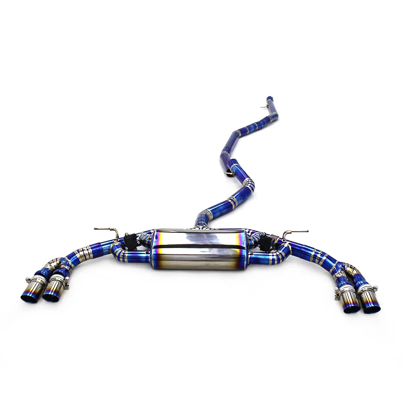 OEM Catback Exhaust For BMW X6 F16 M40i 3.0T 2015-2019 Titanium Burnt Blue Tips Muffler Valvetronic Exhaust System
OEM Catback Exhaust For BMW X6 F16 M40i 3.0T 2015-2019 Titanium Burnt Blue Tips Muffler Valvetronic Exhaust System