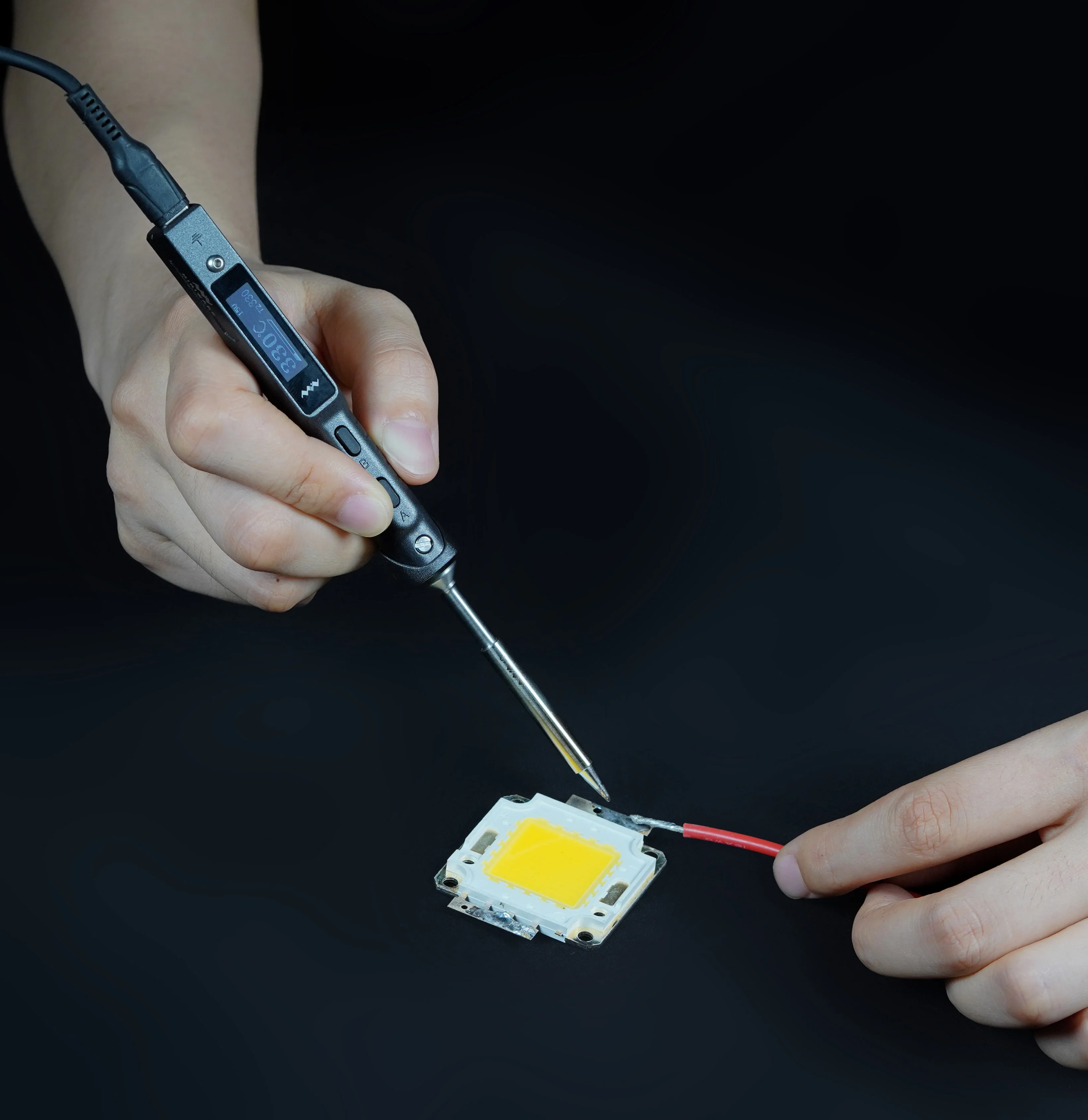 Miniware TS101 Soldering Iron TS100 Upgrade Original Portable Adjustable Temperature Digital Solder Station Tip TS-BC2 PD3.1 90W
Miniware TS101 Soldering Iron TS100 Upgrade Original Portable Adjustable Temperature Digital Solder Station Tip TS-BC2 PD3.1 90W