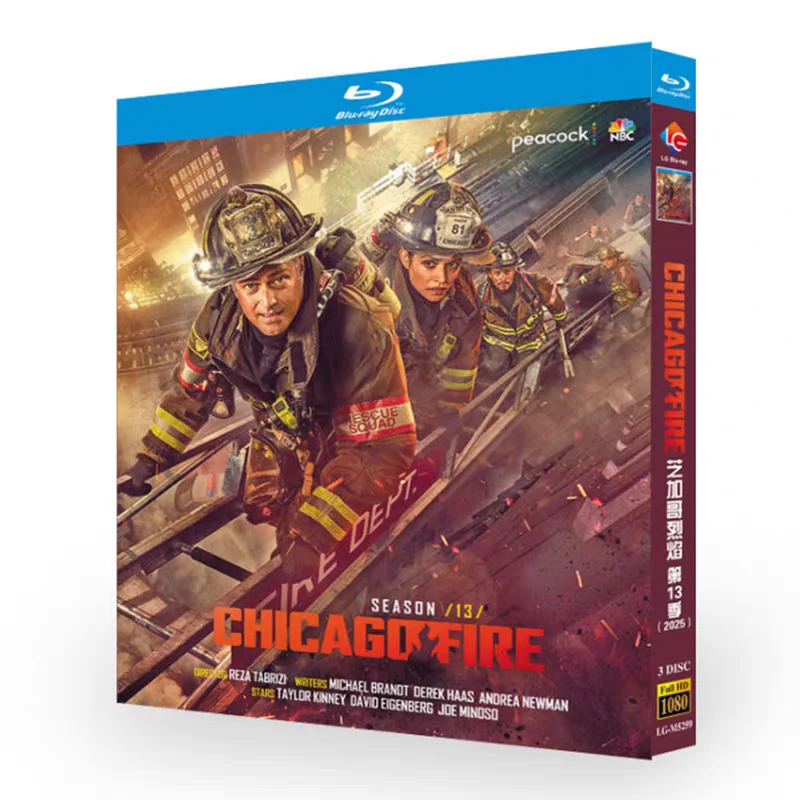 Комплект Blu-ray дисков с сериалом «Пожарная служба Чикаго», 13-й сезон, в формате High Definition, с субтитрами на упрощенном китайском и английском языках.
Комплект Blu-ray дисков с сериалом «Пожарная служба Чикаго», 13-й сезон, в формате High Definition, с субтитрами на упрощенном китайском и английском языках.