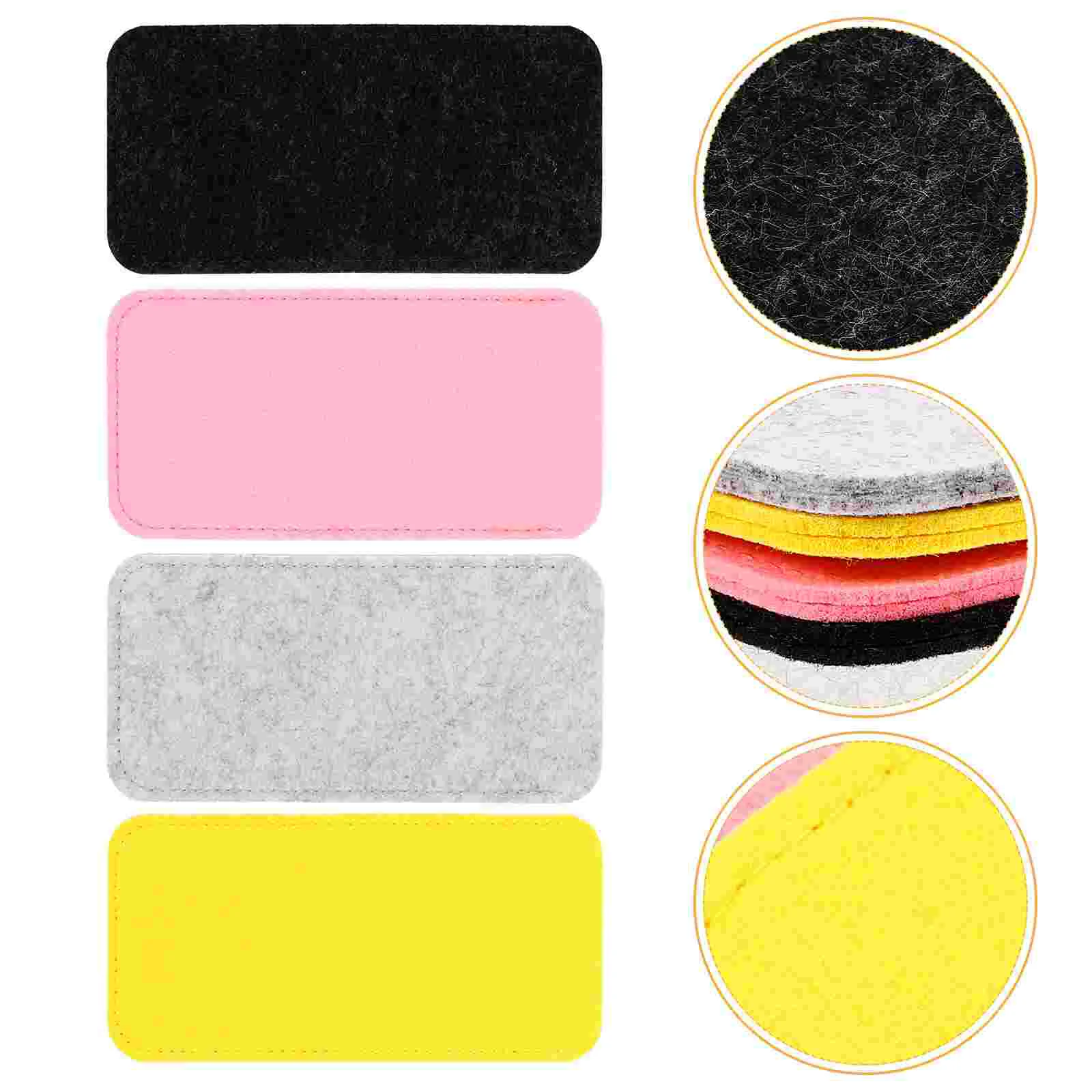 4 Pcs Felt Glasses Case Soft Sunglasses Bag Travel ganizer Grey Yellow Glasses Pouch Eyewear Storage Solution Anti scratch
4 Pcs Felt Glasses Case Soft Sunglasses Bag Travel ganizer Grey Yellow Glasses Pouch Eyewear Storage Solution Anti scratch