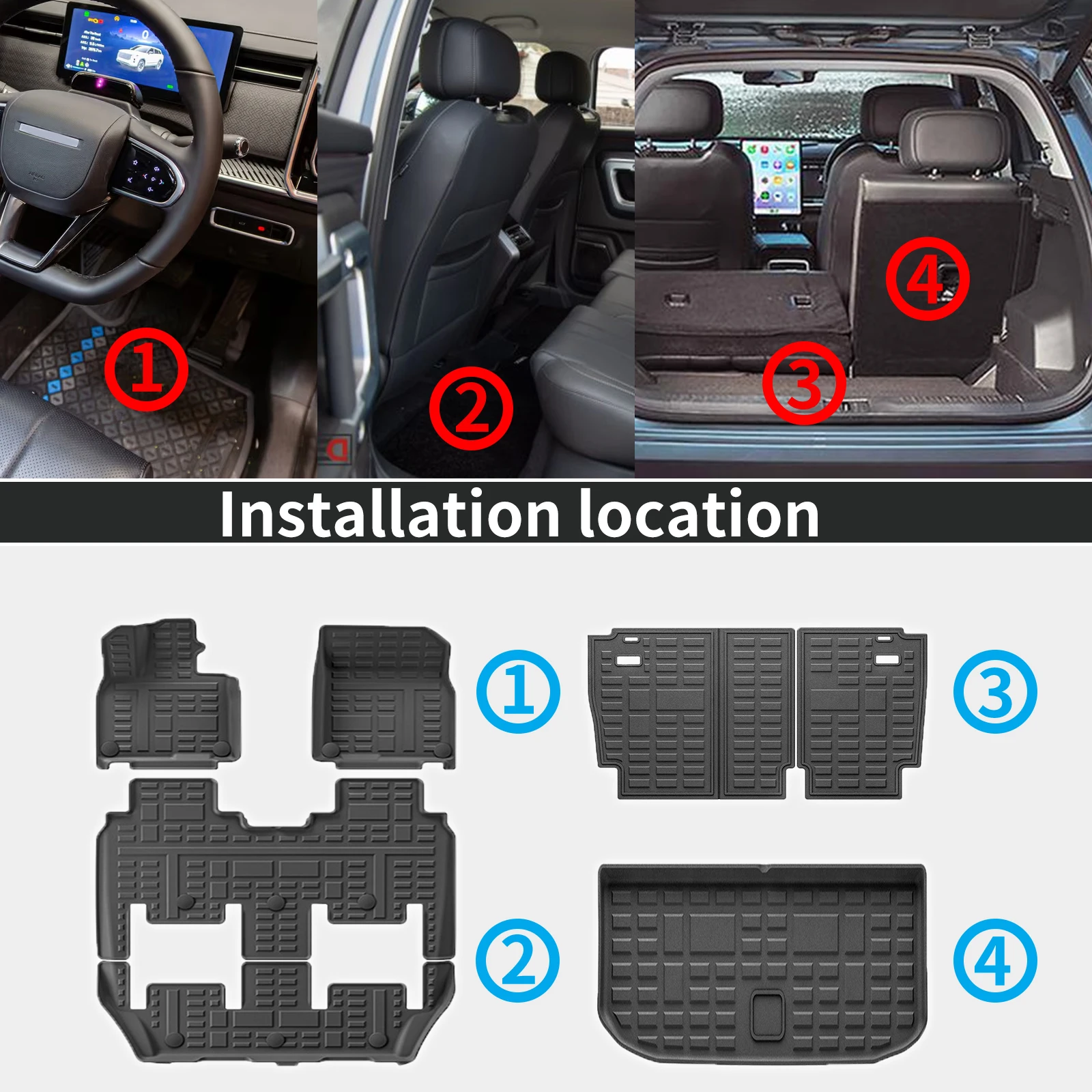 for ROX 01 / Polestone 01 2023 2024 2025 2026 Waterproof 3D TPE Car Mats, Perfect Fit, Odorless Accessories
for ROX 01 / Polestone 01 2023 2024 2025 2026 Waterproof 3D TPE Car Mats, Perfect Fit, Odorless Accessories