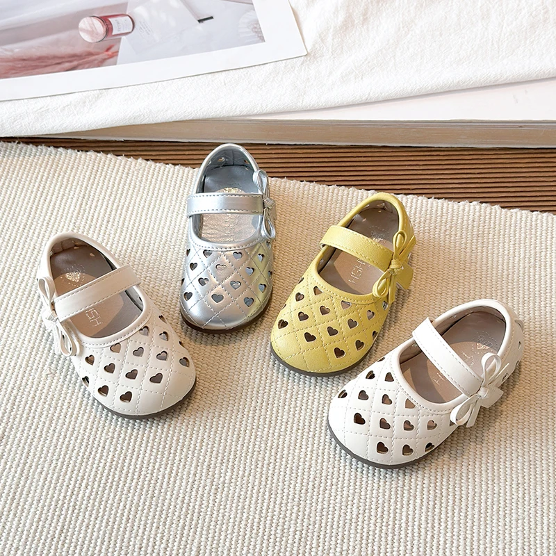 Summer Baby Girls Shoes Children Casual Shoes Comfortable Soft Sole Non Slip Toddler Kids Love Bow Cut-outs Princess Shoes
Summer Baby Girls Shoes Children Casual Shoes Comfortable Soft Sole Non Slip Toddler Kids Love Bow Cut-outs Princess Shoes