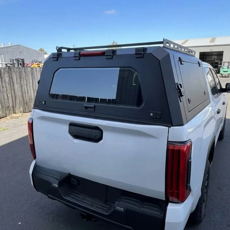 Performance Upgrade High Quality Aluminum Pickup Canopy Overland With Storage System & Roof Rack 4X4 Truck
Performance Upgrade High Quality Aluminum Pickup Canopy Overland With Storage System & Roof Rack 4X4 Truck