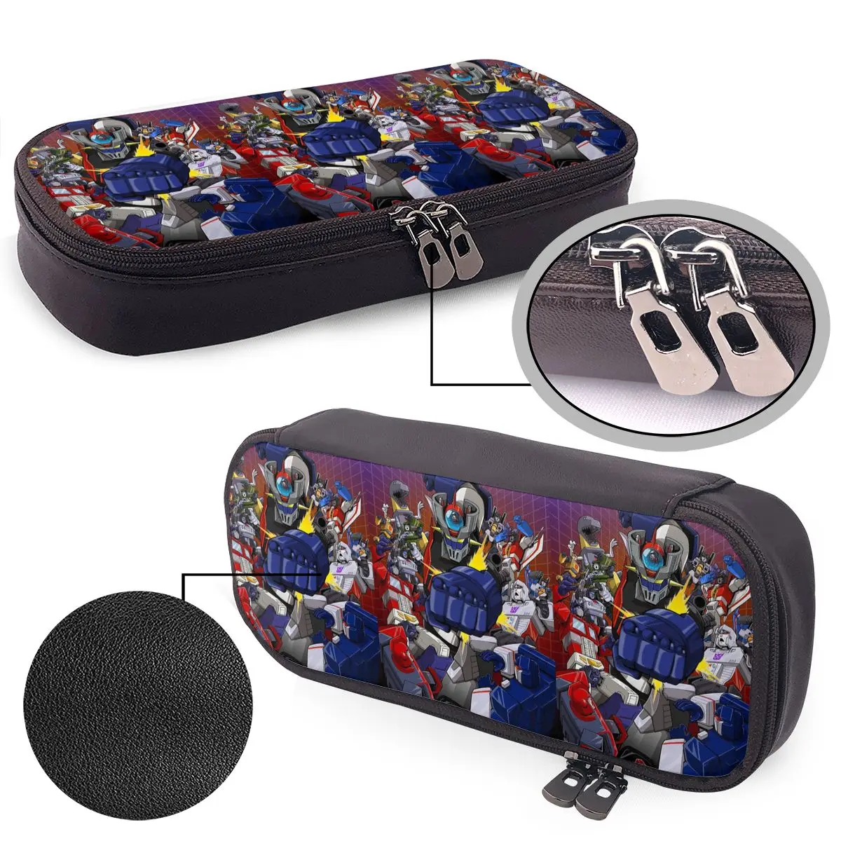 Mazinger Z Mad Robot Grendizer Anime Manga Leather Pencil Case for Studen Gifts Pen Box Pencil Bag Stationery Supplies
Mazinger Z Mad Robot Grendizer Anime Manga Leather Pencil Case for Studen Gifts Pen Box Pencil Bag Stationery Supplies