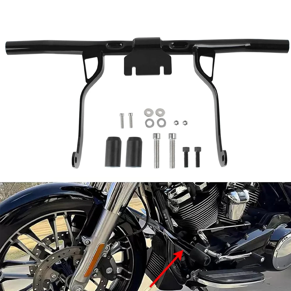Motorcycle Front Highway Engine Guard Crash Bar Falling Protection For Harley Touring Street Electra Glide Road King 09-13 14-23
Motorcycle Front Highway Engine Guard Crash Bar Falling Protection For Harley Touring Street Electra Glide Road King 09-13 14-23
