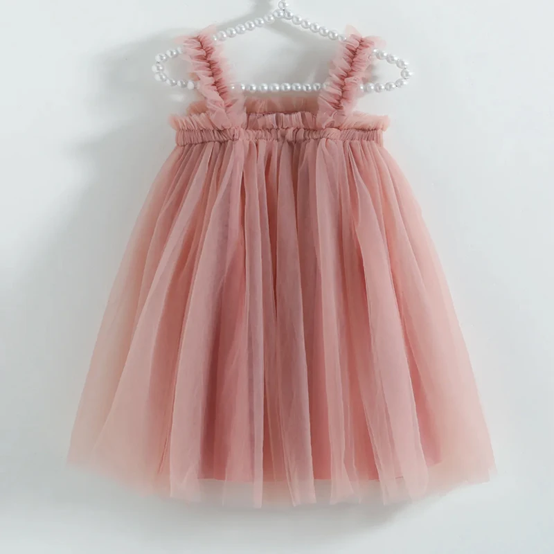 Toddler Girls Princess Dress Children Tulle Sleeveless Sling Dresses Summer New Baby Birthday Party Vestido Sweet Casual Clothes
Toddler Girls Princess Dress Children Tulle Sleeveless Sling Dresses Summer New Baby Birthday Party Vestido Sweet Casual Clothes