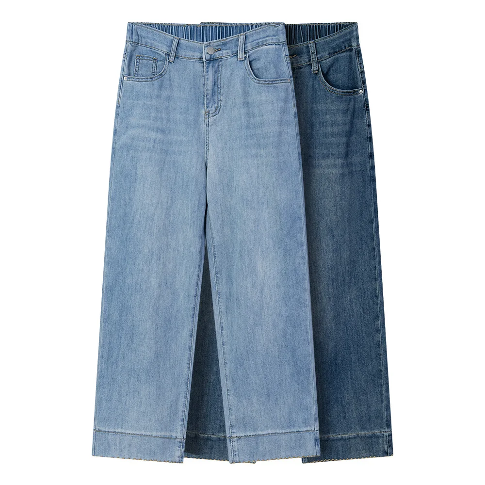 2026 Plus Size Straight Stretch Denim Ankle Length Jeans Elastic Waist Slim Casual Thin Pants Curvy Ladies 2526
2026 Plus Size Straight Stretch Denim Ankle Length Jeans Elastic Waist Slim Casual Thin Pants Curvy Ladies 2526