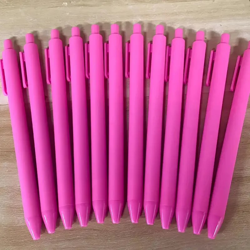 10 Pieces of Bright Pink Retractable Gel Pens, Fine Point 0.5mm, Smooth Black Ink - Ideal for Journaling and Office Use
10 Pieces of Bright Pink Retractable Gel Pens, Fine Point 0.5mm, Smooth Black Ink - Ideal for Journaling and Office Use