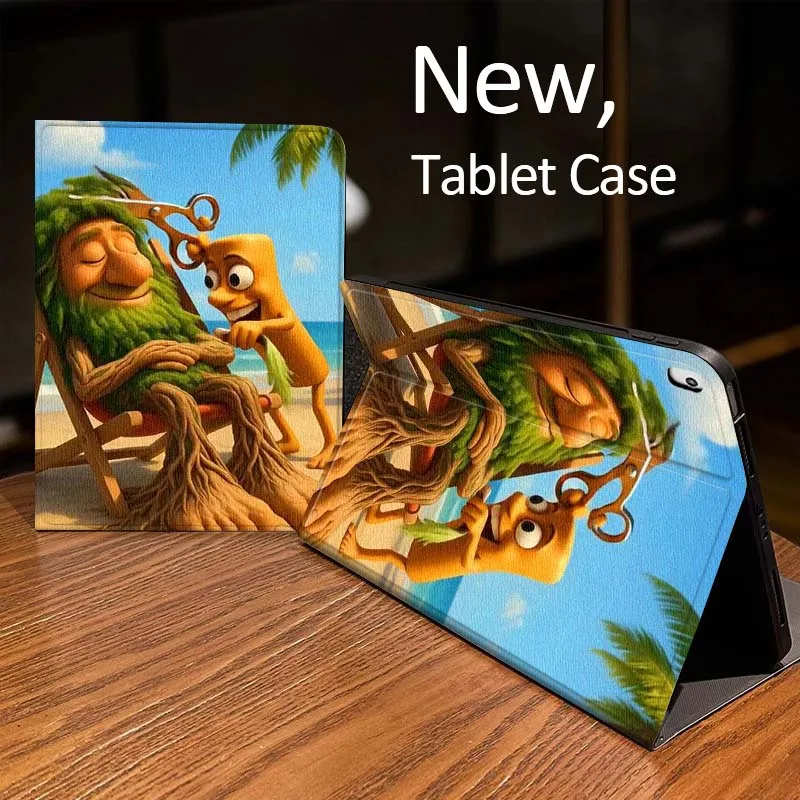 Cartoon Tree Man Haircut For iPad Pro 10th 11th 5th 6th 7 8 9 2 gen 11 13 M4 M5 10.2 9.7 12.9 10.5 10.9 Inch Tablet Case
Cartoon Tree Man Haircut For iPad Pro 10th 11th 5th 6th 7 8 9 2 gen 11 13 M4 M5 10.2 9.7 12.9 10.5 10.9 Inch Tablet Case