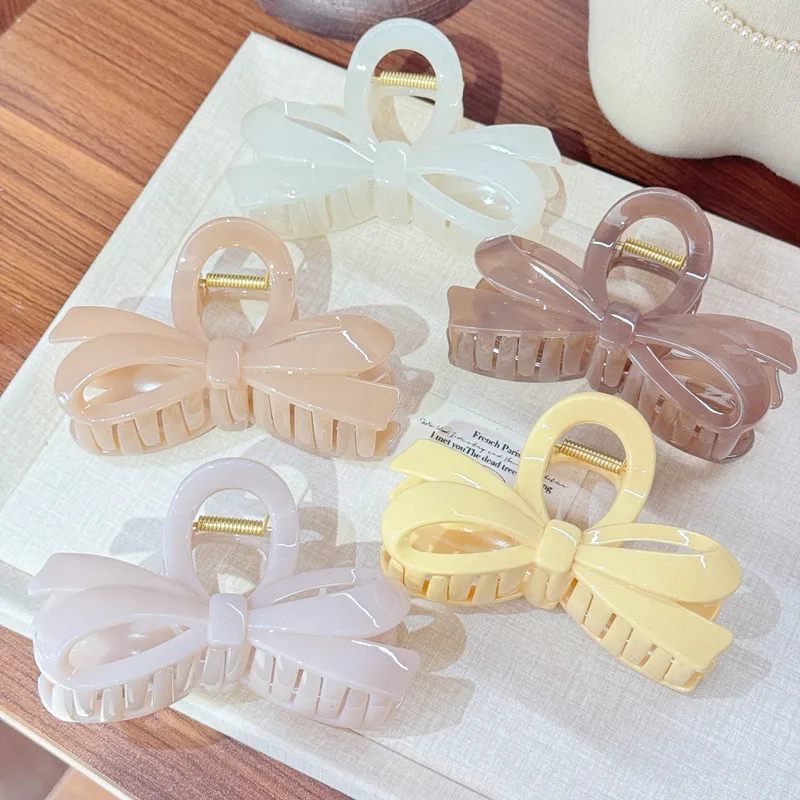 Роскошная заколка для волос с большим бантом; Заколка для прически-пучка на затылок; Заколка-краб для волос
Роскошная заколка для волос с большим бантом; Заколка для прически-пучка на затылок; Заколка-краб для волос