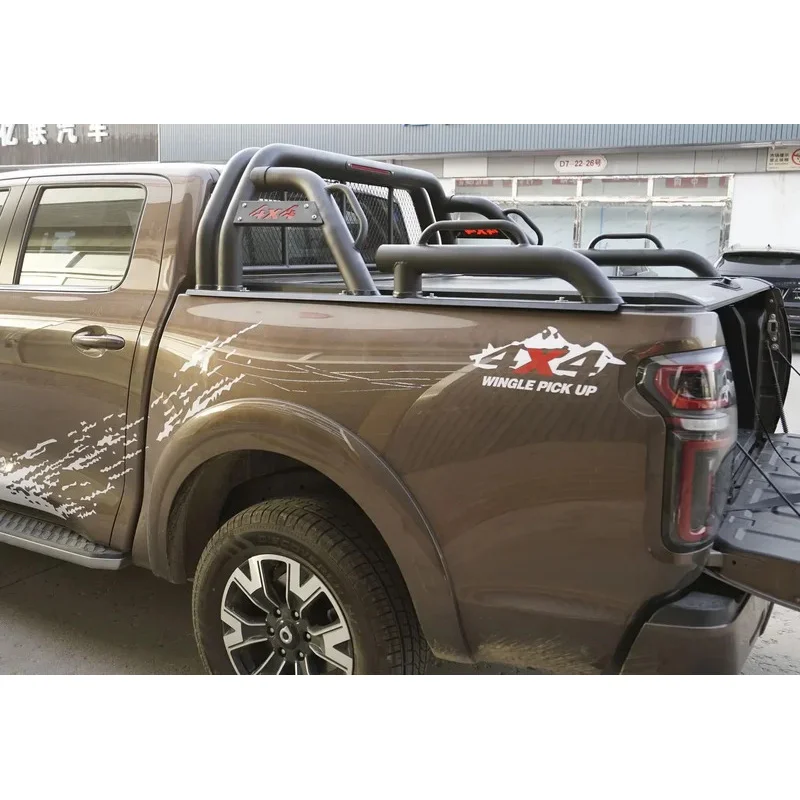 Car Exterior Accessory Roll Sport Bar for L200 Triton Hilux Ranger Dmax Navara Greawall Poer Cannon Gladiator Tacoma Truck 
Car Exterior Accessory Roll Sport Bar for L200 Triton Hilux Ranger Dmax Navara Greawall Poer Cannon Gladiator Tacoma Truck
