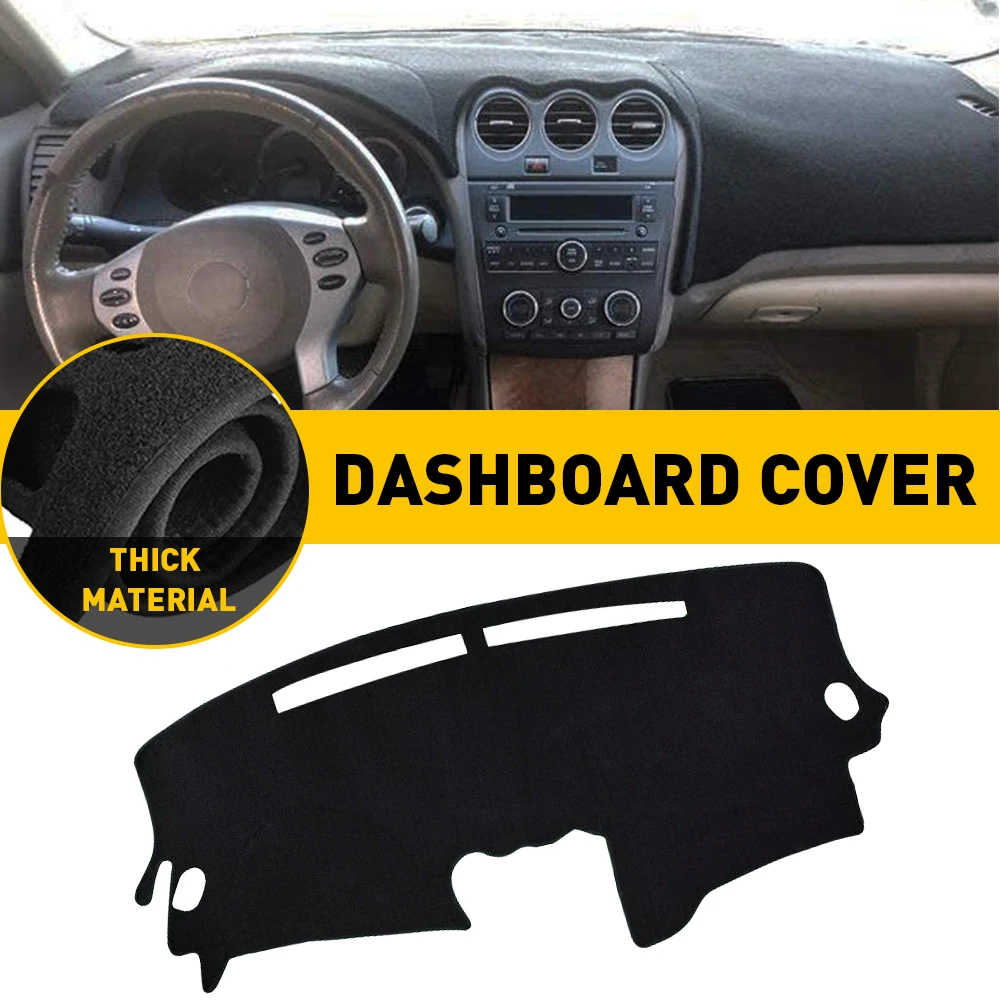 1Pcs Car Dashboard Cover for Nissan Altima 2007-2012 Avoid Light Pad Instrument Platform Cover Mat ONLY FOR Left HAND DRIVE MODE
1Pcs Car Dashboard Cover for Nissan Altima 2007-2012 Avoid Light Pad Instrument Platform Cover Mat ONLY FOR Left HAND DRIVE MODE