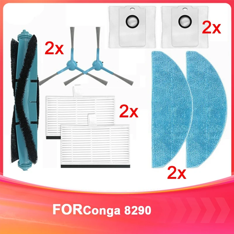 Suitable For Conga 8290 Robot Vacuum Cleaner Accessories And Consumables Consumables For Vacuum Cleaner
Suitable For Conga 8290 Robot Vacuum Cleaner Accessories And Consumables Consumables For Vacuum Cleaner