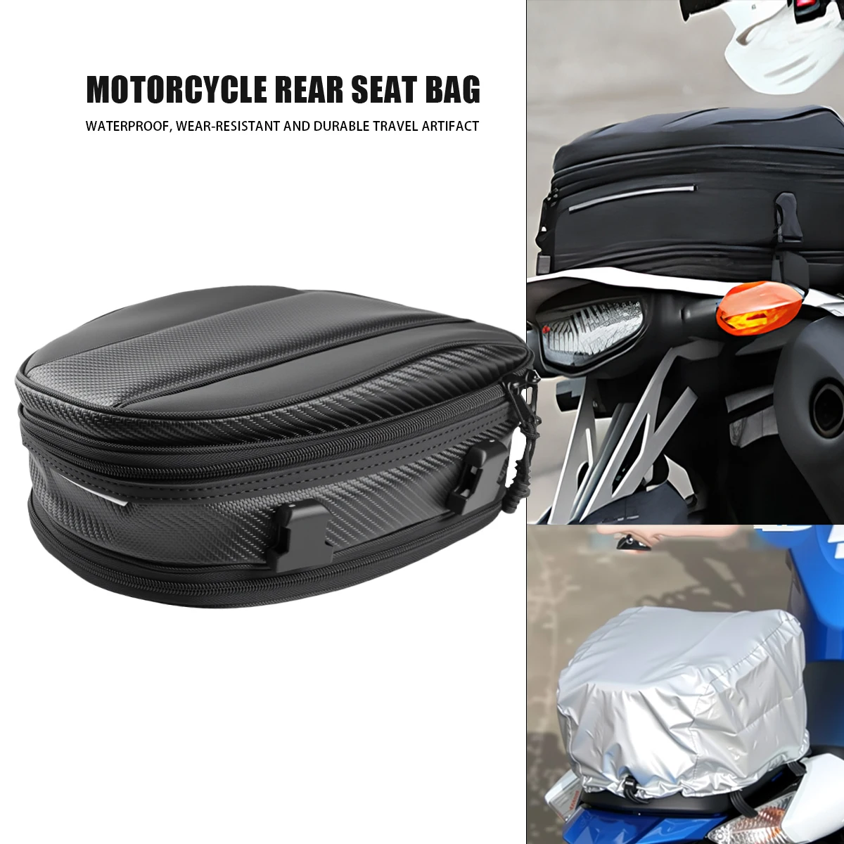 Motorcycle Bag Tail Bag Multifunctional Rear Motorcycle Seat Bag Waterproof Motorcycle Bag Rider Backpack Luggage Storage
Motorcycle Bag Tail Bag Multifunctional Rear Motorcycle Seat Bag Waterproof Motorcycle Bag Rider Backpack Luggage Storage