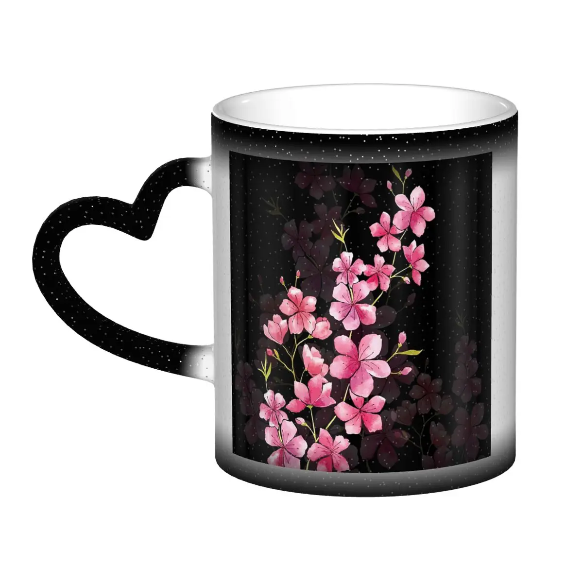 Черная кружка с цветком вишни, забавные керамические кофейные чашки, чайные кружки, чашка для молока, посуда для напитков, подарки для женщин и мужчин
Черная кружка с цветком вишни, забавные керамические кофейные чашки, чайные кружки, чашка для молока, посуда для напитков, подарки для женщин и мужчин