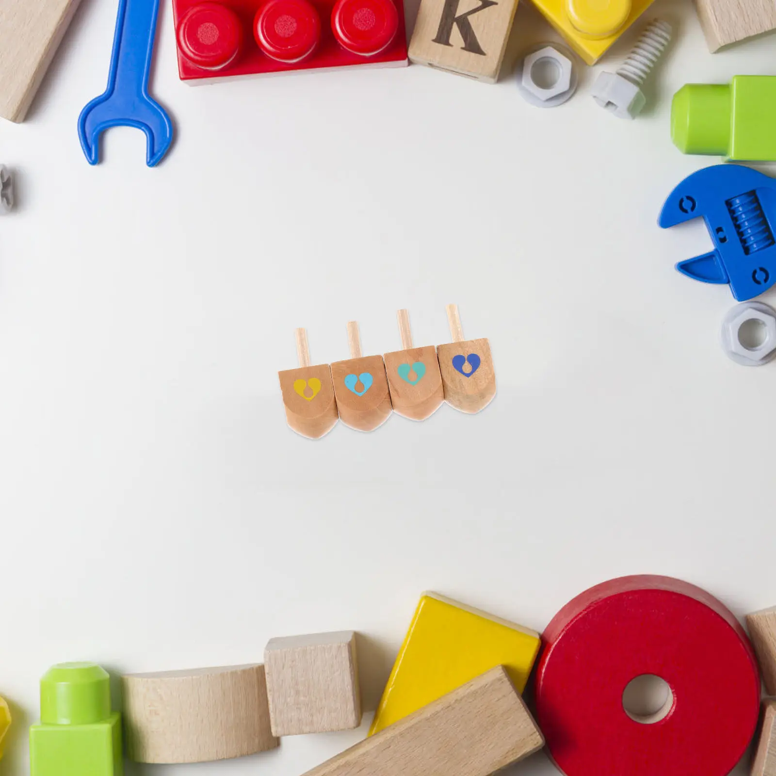 4Pcs Wooden Dreidel Spinning Tops Natural Gyro Educational Sensory Activity Hanukkah Family School Outdoor Fun
4Pcs Wooden Dreidel Spinning Tops Natural Gyro Educational Sensory Activity Hanukkah Family School Outdoor Fun