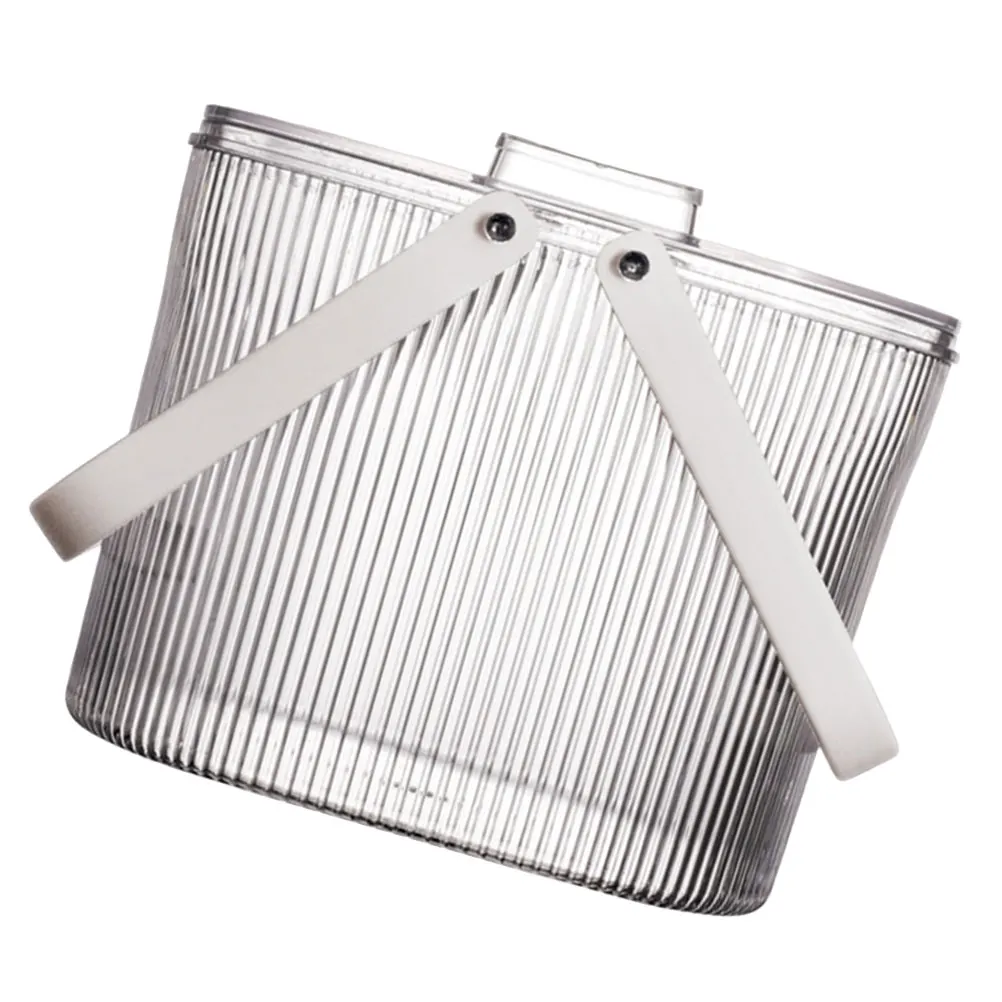 Transparent Ice Bucket Double Handle Beverage Container Home Office Bar Juice Water Storage Material Large Capacity
Transparent Ice Bucket Double Handle Beverage Container Home Office Bar Juice Water Storage Material Large Capacity