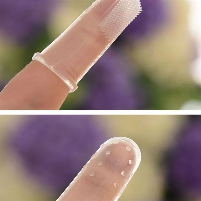 Silicone Finger Toothbrush for Baby Soft Transparent Rubber Teeth Cleaning Oral Care Baby Items Toothbrush
Silicone Finger Toothbrush for Baby Soft Transparent Rubber Teeth Cleaning Oral Care Baby Items Toothbrush