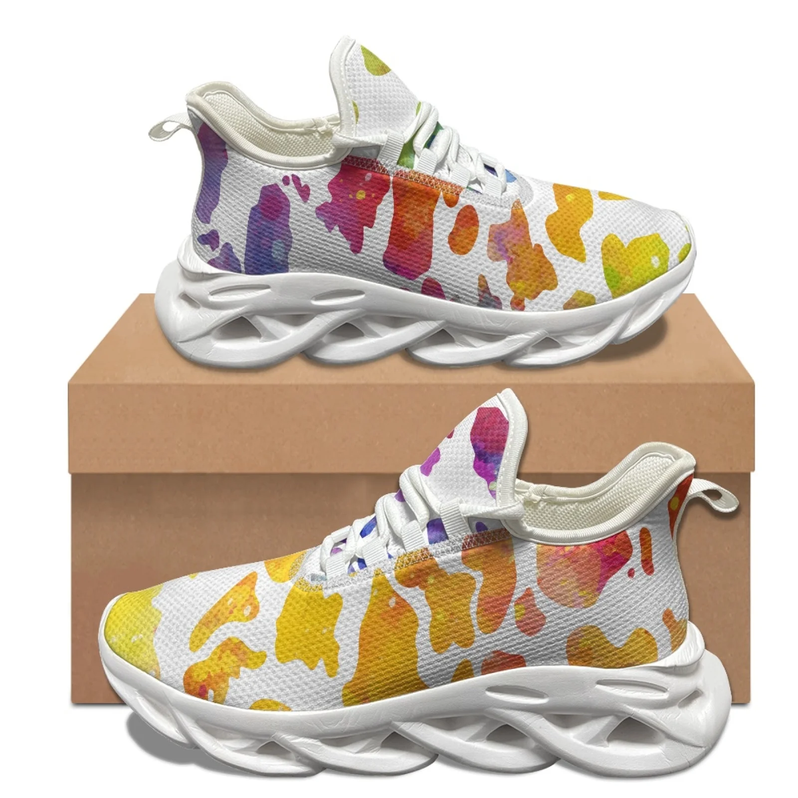 XIXIRIMIDO Blade Running Shoes Women's Lightweight Sneakers Men's Commuter Comfort Breathable Soft Lightweight Cow Print 35-48
XIXIRIMIDO Blade Running Shoes Women's Lightweight Sneakers Men's Commuter Comfort Breathable Soft Lightweight Cow Print 35-48