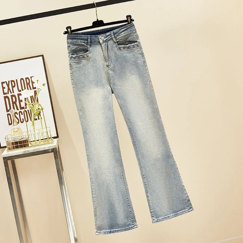 2026 Lady High Waist Thin Flared Jeans New Arrival Girls Comfortable Versatile Denim Trousers Women Fashion Solid Casual Pants
2026 Lady High Waist Thin Flared Jeans New Arrival Girls Comfortable Versatile Denim Trousers Women Fashion Solid Casual Pants