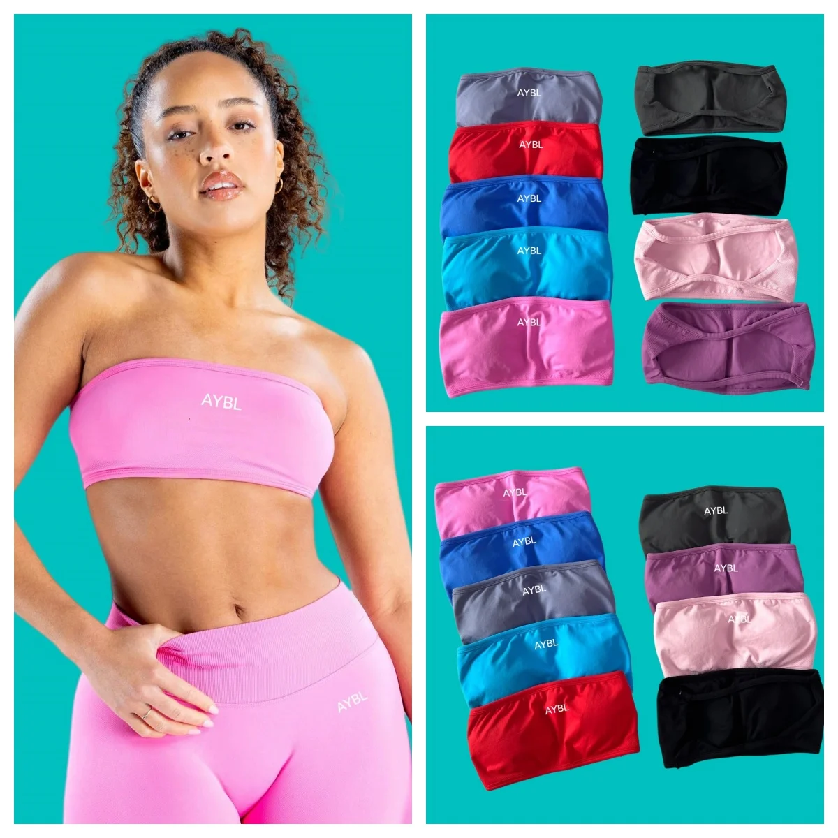 Seamless Bandeau Sports Bra Strapless Tube Top for Women Gym Yoga Workout Fitness Activewear
Seamless Bandeau Sports Bra Strapless Tube Top for Women Gym Yoga Workout Fitness Activewear
