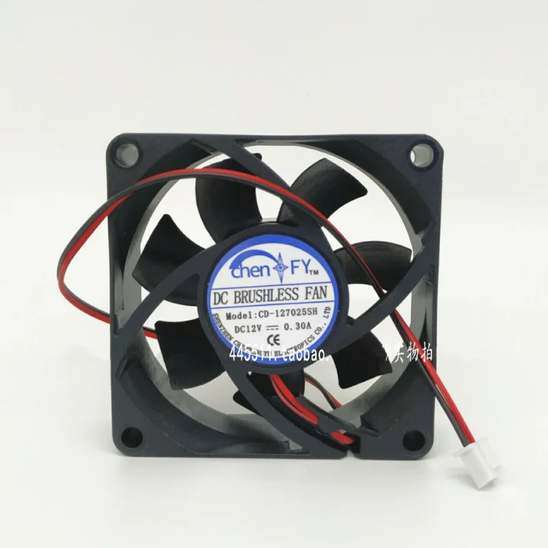 Z 1PC chenFY CD-127025SH 12V 0.30A 7CM 7025 2-wire dryer #A6-36
Z 1PC chenFY CD-127025SH 12V 0.30A 7CM 7025 2-wire dryer #A6-36
