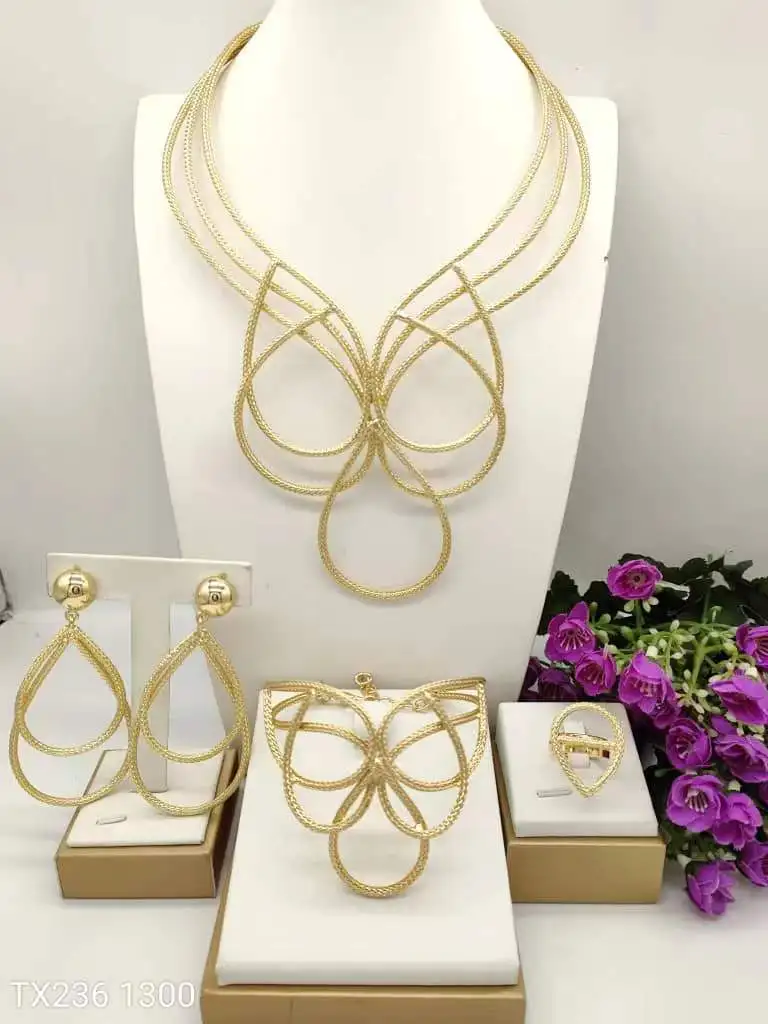 Yulaili Special Geometric Brazilian Jewelry set Statement Fancy llaveros Collar Pulseras pin Pendient tentacles Anillo 4PC Set
Yulaili Special Geometric Brazilian Jewelry set Statement Fancy llaveros Collar Pulseras pin Pendient tentacles Anillo 4PC Set