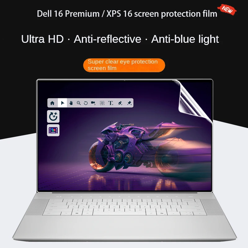 Для новой модели премиум-класса Dell 16: пленка для экрана DA16250, 16,3-дюймовая пленка для ноутбука XPS 16 9640, антисиняя, антибликовая, антиподглядывающая пленка
Для новой модели премиум-класса Dell 16: пленка для экрана DA16250, 16,3-дюймовая пленка для ноутбука XPS 16 9640, антисиняя, антибликовая, антиподглядывающая пленка