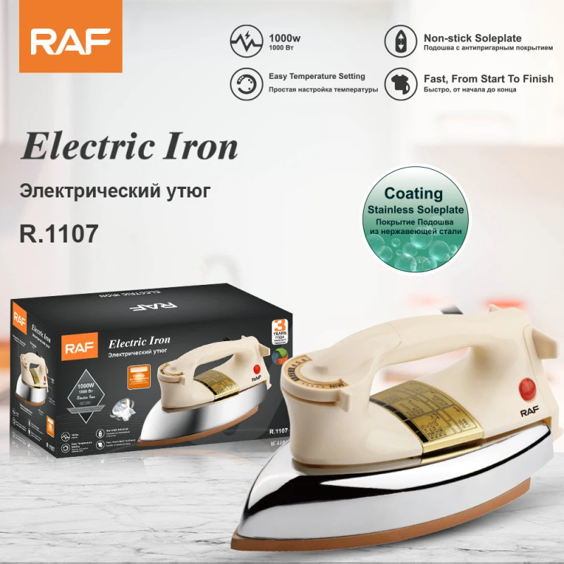 RAF Household Steam Iron Handheld Hanging Mini Electric Iron Lightweight Iron
RAF Household Steam Iron Handheld Hanging Mini Electric Iron Lightweight Iron