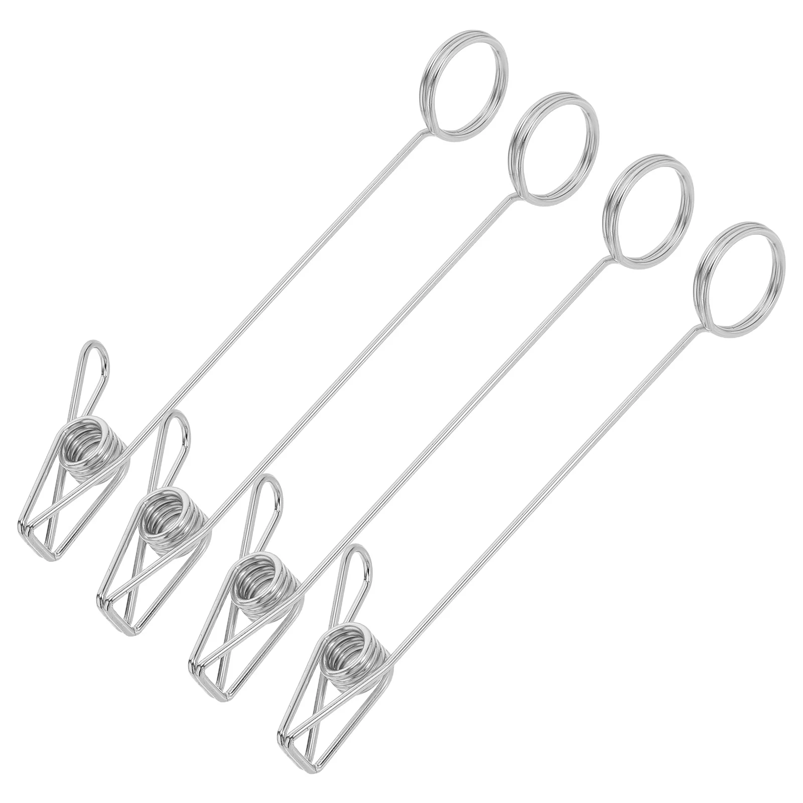 4pcs Double Headed Card Holder Photo Clip Stand Memo Holder Silver Metal Clips for Office School Home Storage Solution
4pcs Double Headed Card Holder Photo Clip Stand Memo Holder Silver Metal Clips for Office School Home Storage Solution