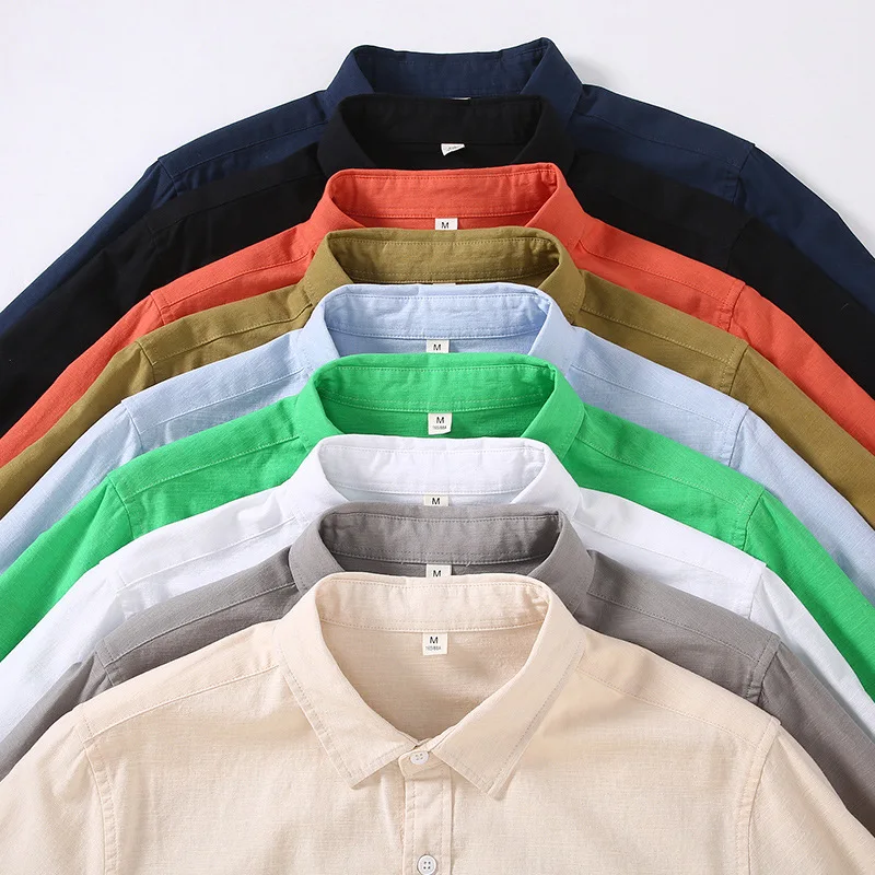 Spring Superior Cotton Shirt For Mens Long Sleeve Plaid Striped Casual Shirts Male Pocket Regular-Fit Button-Down Work Shirt
Spring Superior Cotton Shirt For Mens Long Sleeve Plaid Striped Casual Shirts Male Pocket Regular-Fit Button-Down Work Shirt