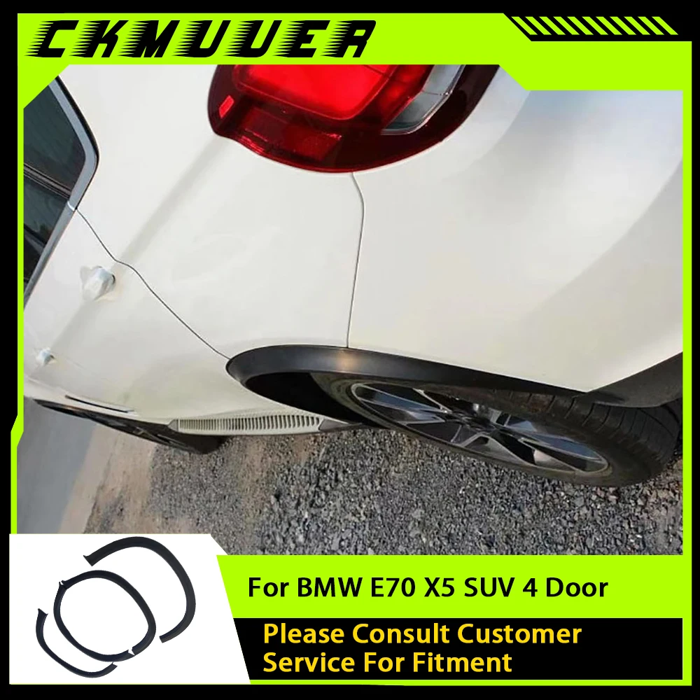Car Fender Flares Wide Body Wheel Arches for BMW E70 X5 SUV 4 Door 2007 2008 2009 2010 2011 2012 2013 PP Black
Car Fender Flares Wide Body Wheel Arches for BMW E70 X5 SUV 4 Door 2007 2008 2009 2010 2011 2012 2013 PP Black