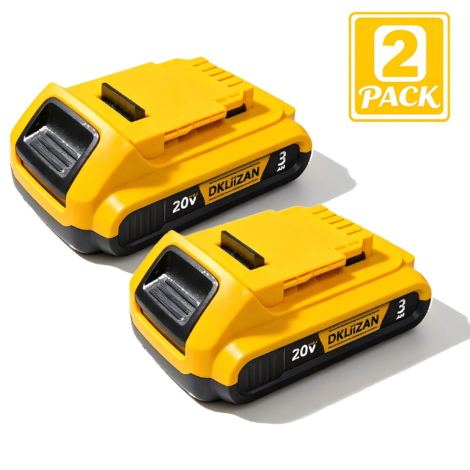 2 PC Rechargeable Battery Compatible with Dewalt Battery For Power Tools 20V 3.0AH Durable and Stable Output DCB203 DCB200 DCB208 DCB206
2 PC Rechargeable Battery Compatible with Dewalt Battery For Power Tools 20V 3.0AH Durable and Stable Output DCB203 DCB200 DCB208 DCB206