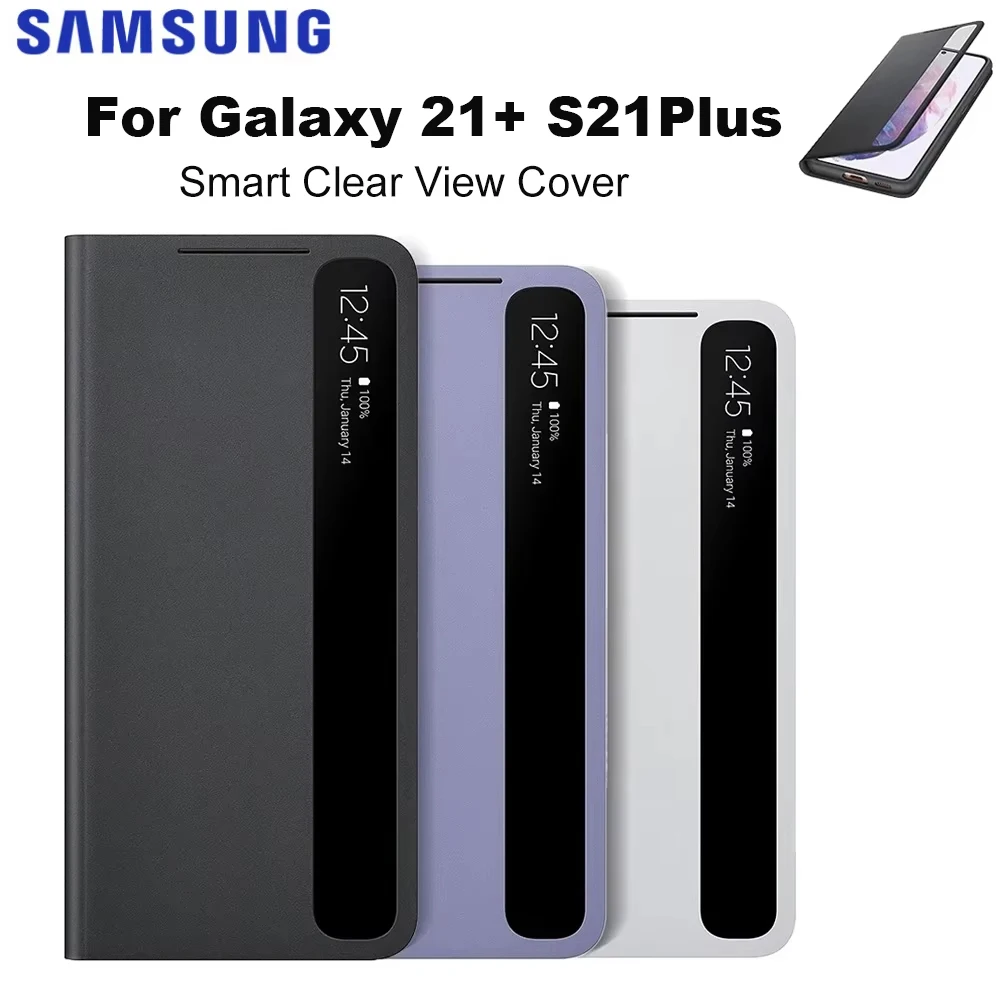 Original For Samsung Mirror Cover Clear View Phone Case For Galaxy S21+ S21Plus S-View Flip Cover Intelligent Cases
Original For Samsung Mirror Cover Clear View Phone Case For Galaxy S21+ S21Plus S-View Flip Cover Intelligent Cases
