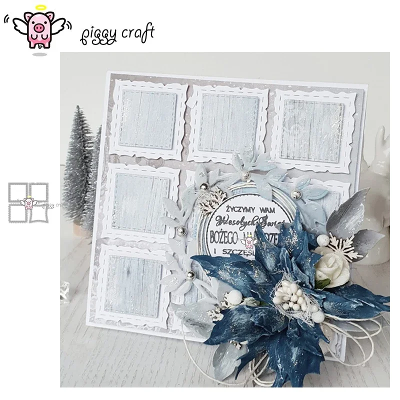Piggy Craft metal cutting dies cut die mold 4Pcs Irregular square frame Scrapbook paper craft knife mould blade punch stencils
Piggy Craft metal cutting dies cut die mold 4Pcs Irregular square frame Scrapbook paper craft knife mould blade punch stencils