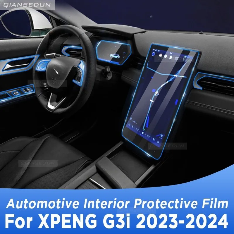 For XPENG G3i 2023 2024 Gearbox Panel Navigation Screen Automotive Interior TPU Protective Film Cover Anti-Scratch
For XPENG G3i 2023 2024 Gearbox Panel Navigation Screen Automotive Interior TPU Protective Film Cover Anti-Scratch