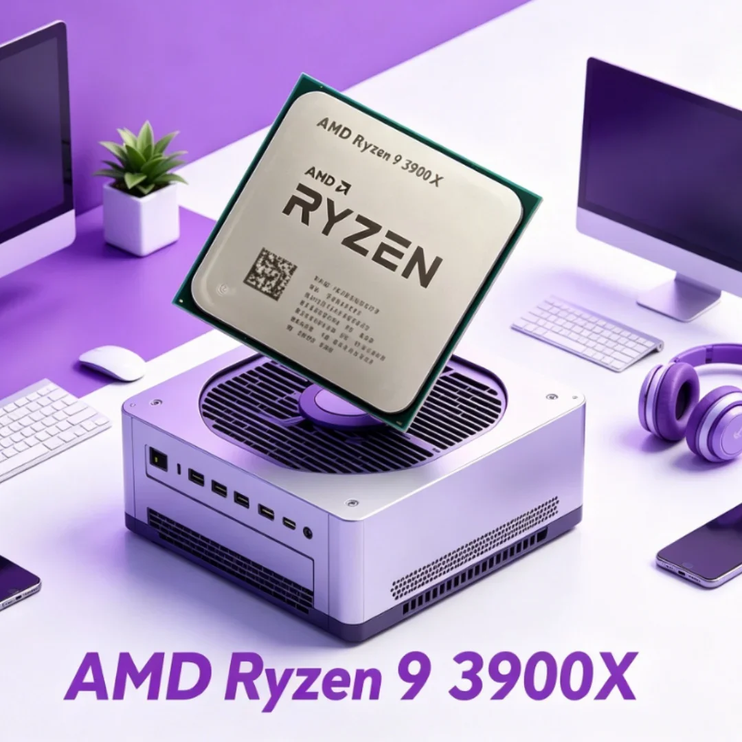 R9 3900X 12-Core 24-Thread Gaming Desktop CPU Without Package Hot Selling AMD Ryzen 9 3.8GHz
