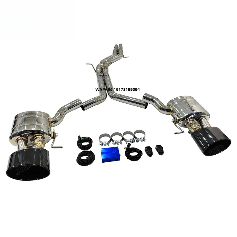 High Quality Valved Sport Exhaust System Exhaust Pipe for S4 S5 B9 Valvetronic Catback Exhaust System
High Quality Valved Sport Exhaust System Exhaust Pipe for S4 S5 B9 Valvetronic Catback Exhaust System