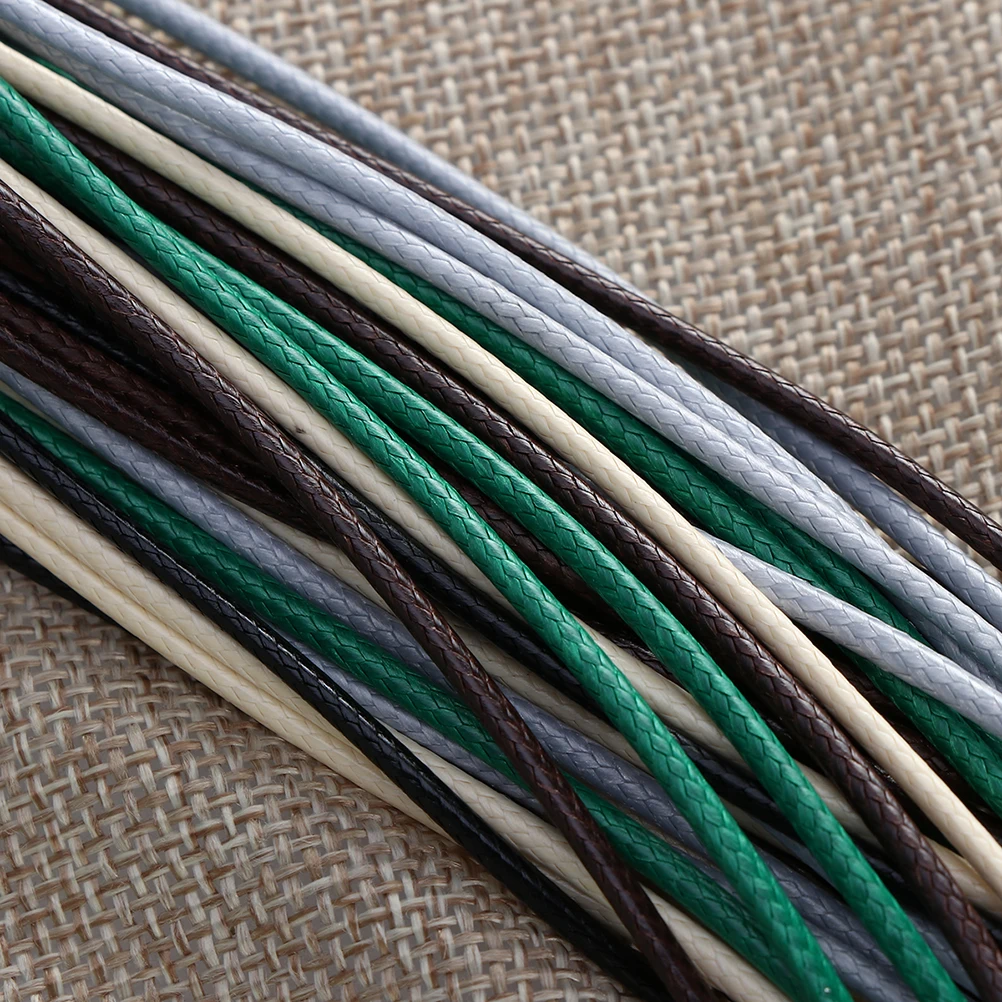 10pcs Wax Necklace String Cord 1 5mm 45cm with Cord For Jewelry Making Clasp Extention Chain Crafting Accessories
10pcs Wax Necklace String Cord 1 5mm 45cm with Cord For Jewelry Making Clasp Extention Chain Crafting Accessories