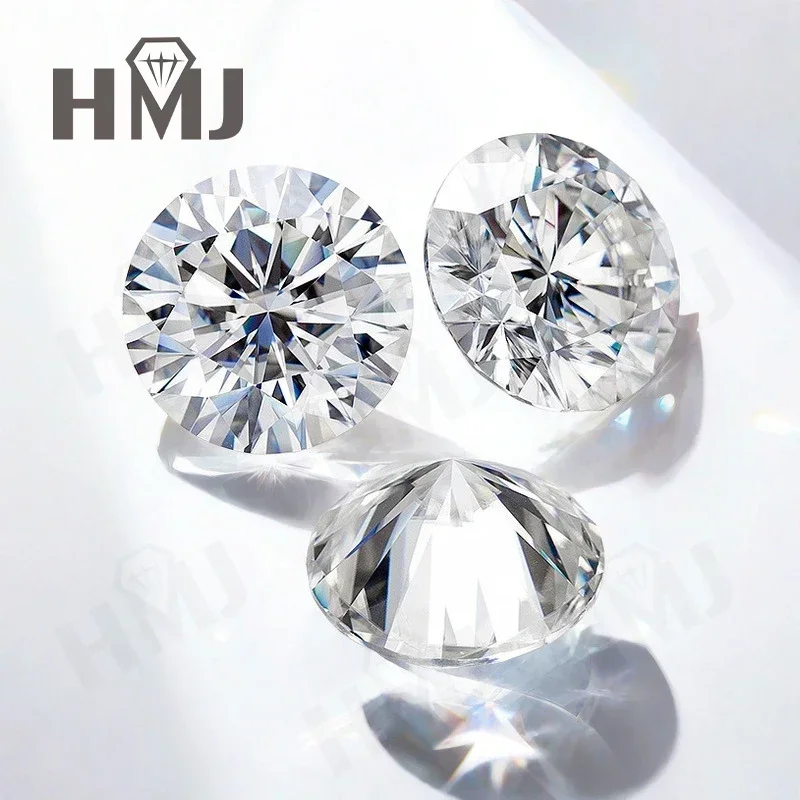 Moissanite Stone with GRA Certificate D Color Moissanita Loose Gemstones Pass Diamond Tester Wholesale Prices
Moissanite Stone with GRA Certificate D Color Moissanita Loose Gemstones Pass Diamond Tester Wholesale Prices