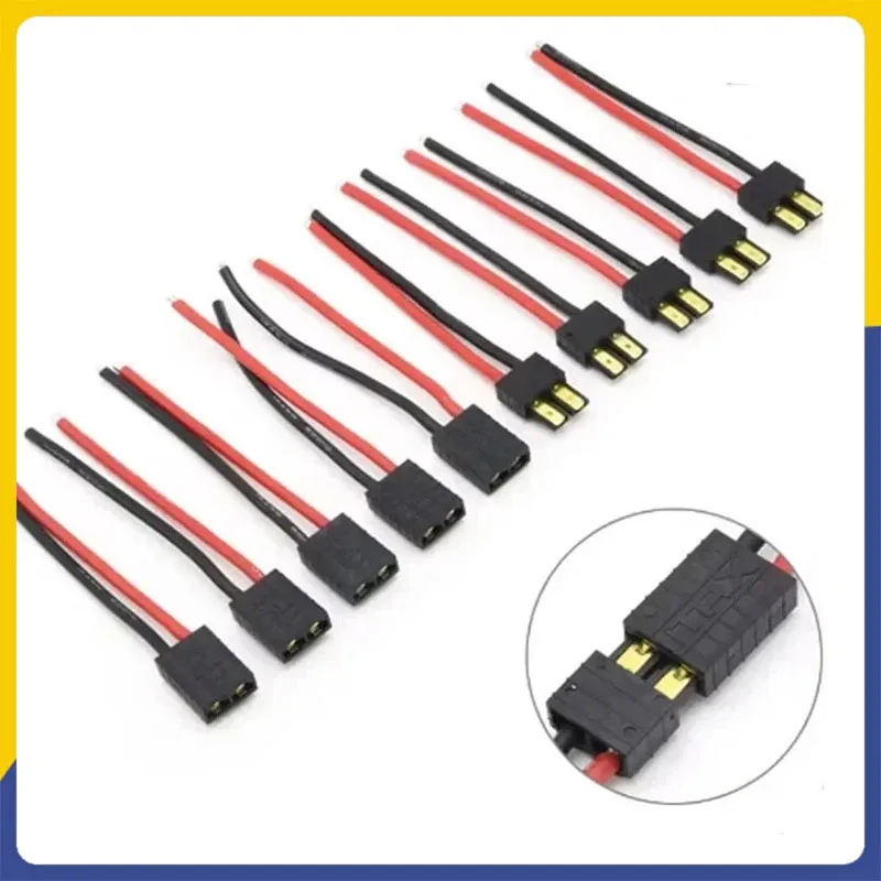 5Pairs TRX Plug Male And Female Connector Set with Silicone Wire for RC Batteries Drones 14/16 AWG Remote Control Toy Parts
5Pairs TRX Plug Male And Female Connector Set with Silicone Wire for RC Batteries Drones 14/16 AWG Remote Control Toy Parts