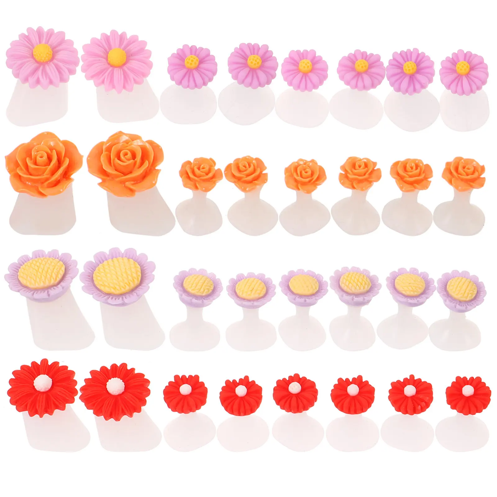 32Pcs Sunflower Silicone Toe Separators for Pedicure Women Nail Polish Application Reusable Soft Flexible Design
32Pcs Sunflower Silicone Toe Separators for Pedicure Women Nail Polish Application Reusable Soft Flexible Design