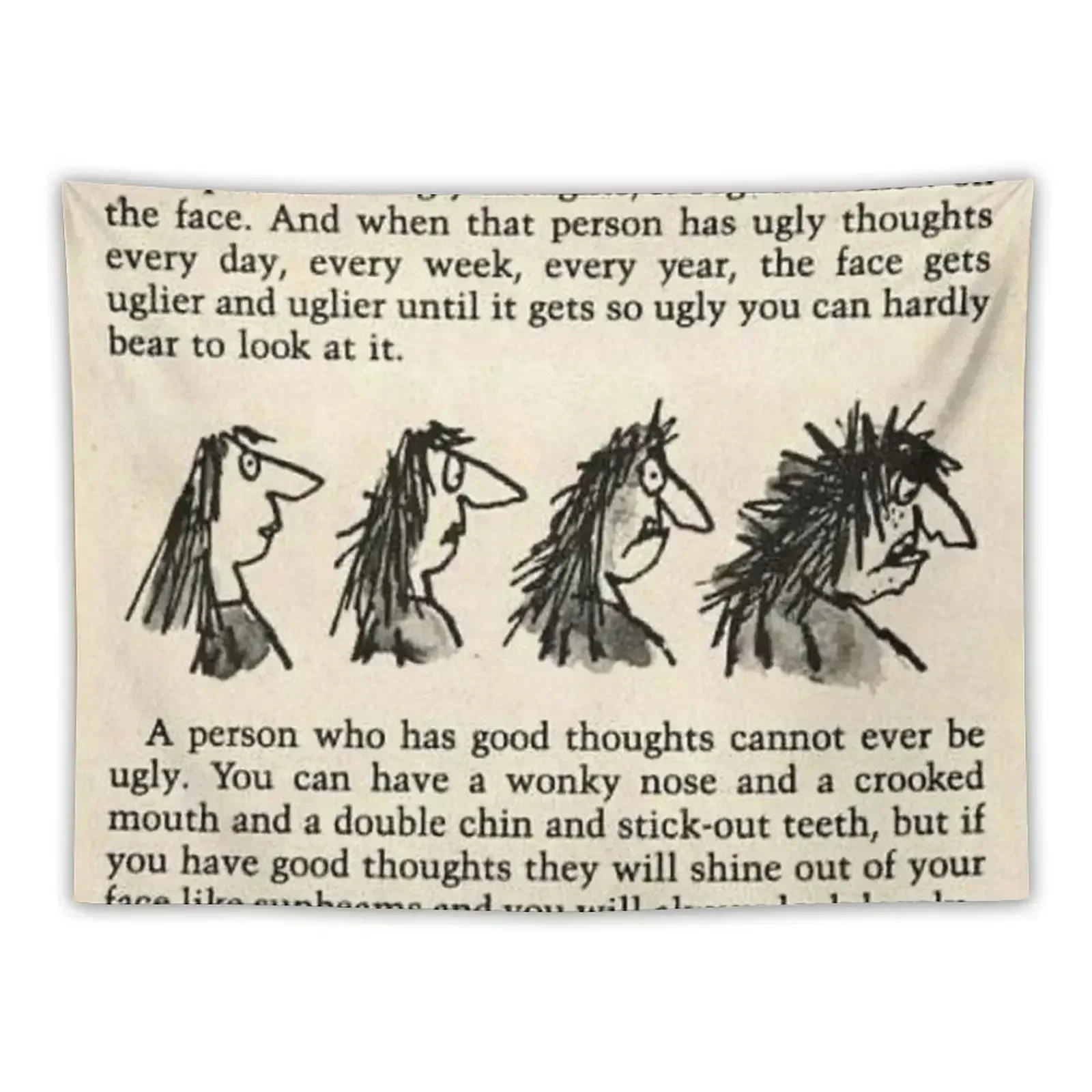 Roald Dahl the twits Tapestry Bedroom Deco Room Decor Aesthetic Bathroom Decor Aesthetic Room Decorations Tapestry
Roald Dahl the twits Tapestry Bedroom Deco Room Decor Aesthetic Bathroom Decor Aesthetic Room Decorations Tapestry